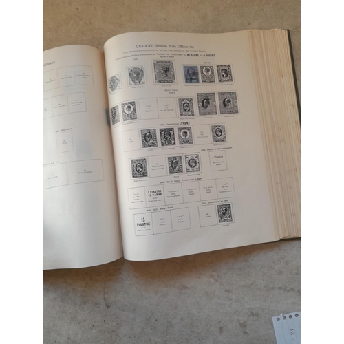 250 - A sparsely filled Ideal Commonwealth Album. an interesting album with earlier stamps sadly let down ... 