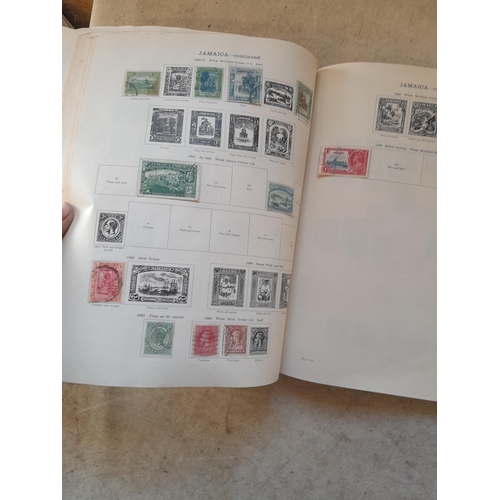 250 - A sparsely filled Ideal Commonwealth Album. an interesting album with earlier stamps sadly let down ... 