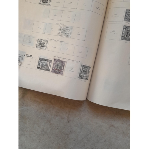 250 - A sparsely filled Ideal Commonwealth Album. an interesting album with earlier stamps sadly let down ... 