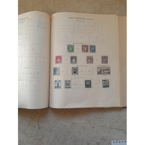 250 - A sparsely filled Ideal Commonwealth Album. an interesting album with earlier stamps sadly let down ... 