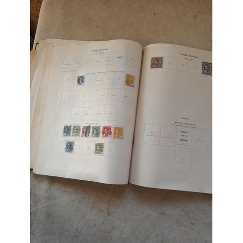 250 - A sparsely filled Ideal Commonwealth Album. an interesting album with earlier stamps sadly let down ... 