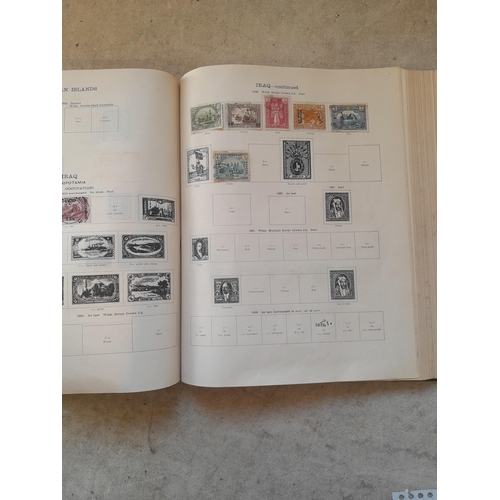 250 - A sparsely filled Ideal Commonwealth Album. an interesting album with earlier stamps sadly let down ... 