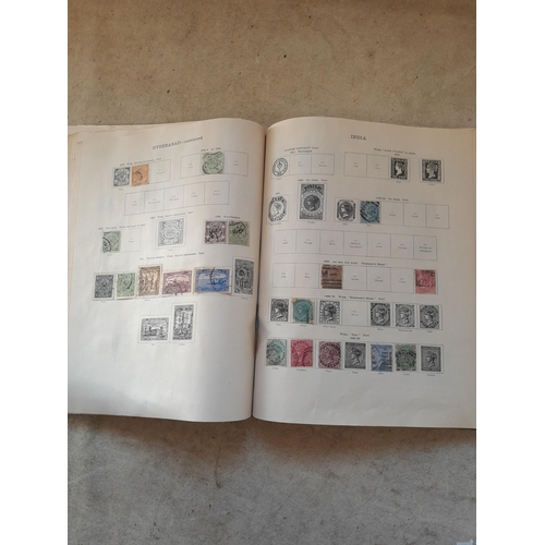 250 - A sparsely filled Ideal Commonwealth Album. an interesting album with earlier stamps sadly let down ... 