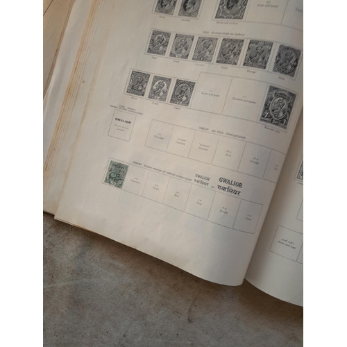 250 - A sparsely filled Ideal Commonwealth Album. an interesting album with earlier stamps sadly let down ... 