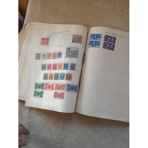 250 - A sparsely filled Ideal Commonwealth Album. an interesting album with earlier stamps sadly let down ... 