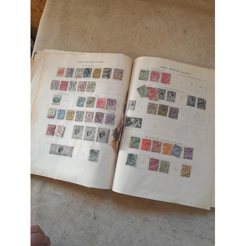 250 - A sparsely filled Ideal Commonwealth Album. an interesting album with earlier stamps sadly let down ... 