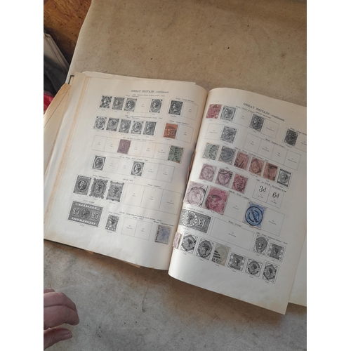 250 - A sparsely filled Ideal Commonwealth Album. an interesting album with earlier stamps sadly let down ... 