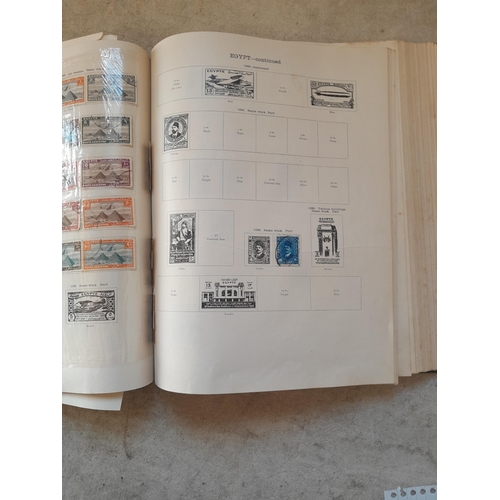 250 - A sparsely filled Ideal Commonwealth Album. an interesting album with earlier stamps sadly let down ... 