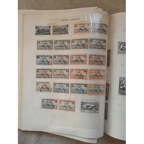 250 - A sparsely filled Ideal Commonwealth Album. an interesting album with earlier stamps sadly let down ... 