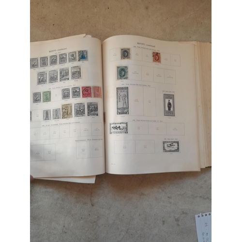 250 - A sparsely filled Ideal Commonwealth Album. an interesting album with earlier stamps sadly let down ... 