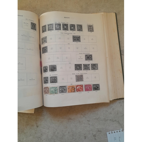 250 - A sparsely filled Ideal Commonwealth Album. an interesting album with earlier stamps sadly let down ... 