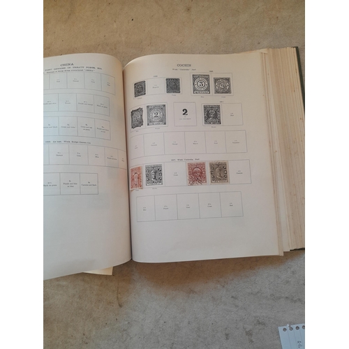 250 - A sparsely filled Ideal Commonwealth Album. an interesting album with earlier stamps sadly let down ... 