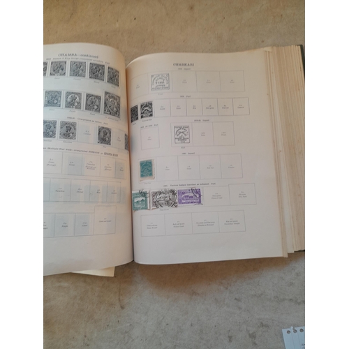 250 - A sparsely filled Ideal Commonwealth Album. an interesting album with earlier stamps sadly let down ... 