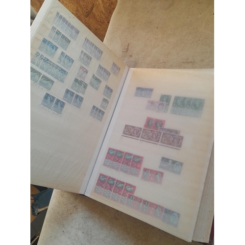 252 - Stamps : QEII in a stock book with duplication