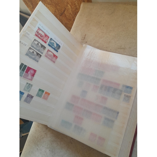 252 - Stamps : QEII in a stock book with duplication