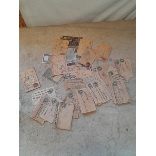 256 - Stamps on paper, postcards, India related and postal history