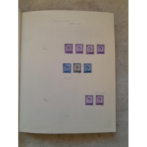 258 - Stamps : Commonwealth I - N : Isle of Man postage due, mint. NSW QV noted, New Zealand 4 Shilling QV... 