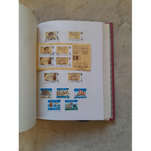 261 - Stamps of Guernsey noted 1941 cover 2 d orange bisected,  a nice clean land well presented lot