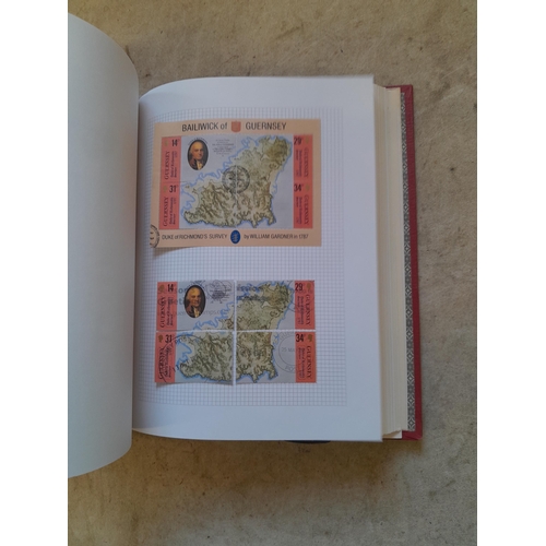 261 - Stamps of Guernsey noted 1941 cover 2 d orange bisected,  a nice clean land well presented lot