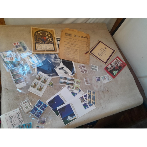 264 - Stamps of New Zealand mint packeted by type with paper ephemera including key date newspapers