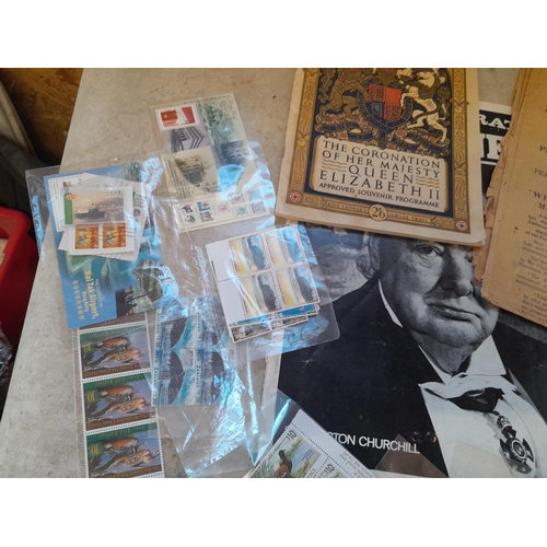 264 - Stamps of New Zealand mint packeted by type with paper ephemera including key date newspapers