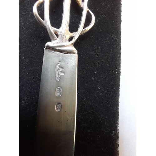 268 - Silver letter opener 925 foreign 22 g