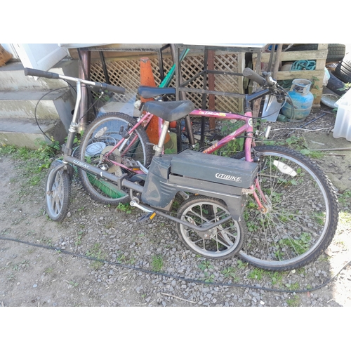 279 - 2 x bicycles for repairs or spares