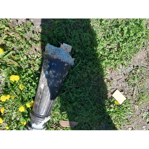 280 - Aluminium garden ornament street lamp for repair