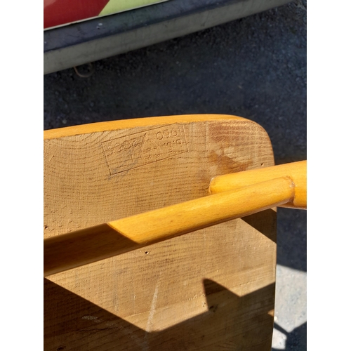 282 - Pair of vintage Ercol stick back chairs circa 1960