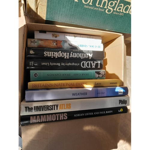 289 - Various boxes of mixed themed and era books