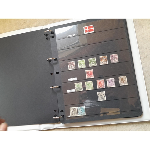 182 - Stamps of Scandinavia : Denmark, Norway Sweden on Hagner stock sheets, Estonia, Latvia and Lithuania... 