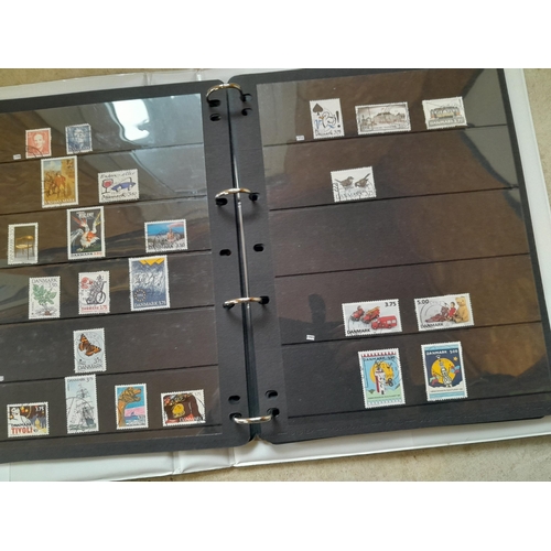 182 - Stamps of Scandinavia : Denmark, Norway Sweden on Hagner stock sheets, Estonia, Latvia and Lithuania... 