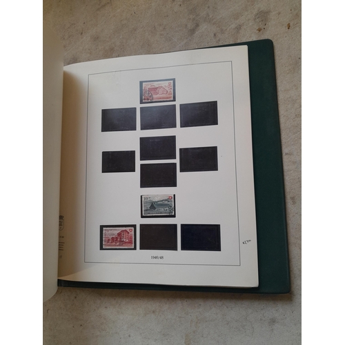 183 - Stamps of Switzerland  in a Linder album remaindered but some better stamps still present