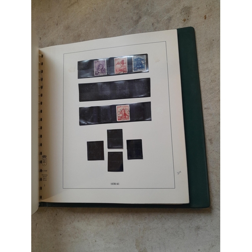 183 - Stamps of Switzerland  in a Linder album remaindered but some better stamps still present