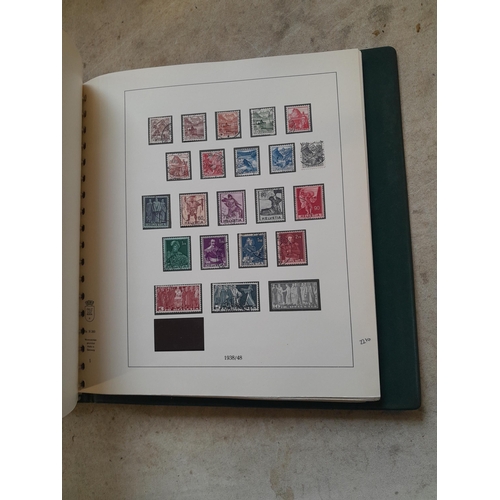 183 - Stamps of Switzerland  in a Linder album remaindered but some better stamps still present