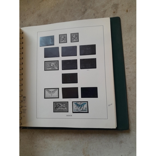 183 - Stamps of Switzerland  in a Linder album remaindered but some better stamps still present