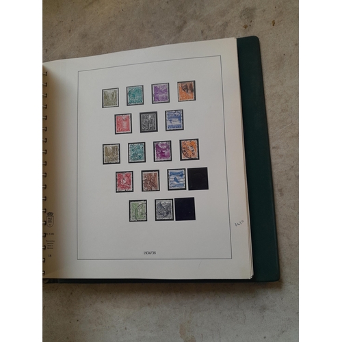 183 - Stamps of Switzerland  in a Linder album remaindered but some better stamps still present