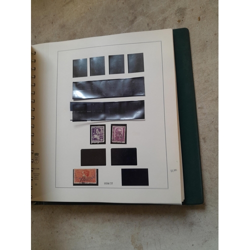 183 - Stamps of Switzerland  in a Linder album remaindered but some better stamps still present