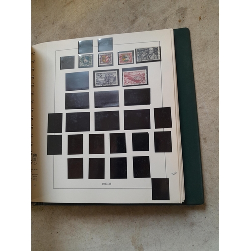 183 - Stamps of Switzerland  in a Linder album remaindered but some better stamps still present