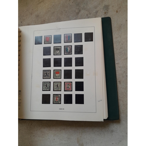 183 - Stamps of Switzerland  in a Linder album remaindered but some better stamps still present
