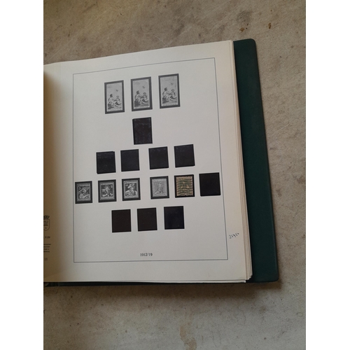 183 - Stamps of Switzerland  in a Linder album remaindered but some better stamps still present