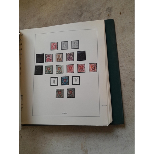 183 - Stamps of Switzerland  in a Linder album remaindered but some better stamps still present