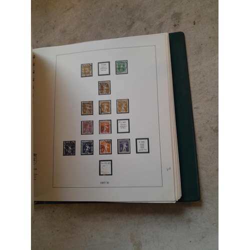 183 - Stamps of Switzerland  in a Linder album remaindered but some better stamps still present