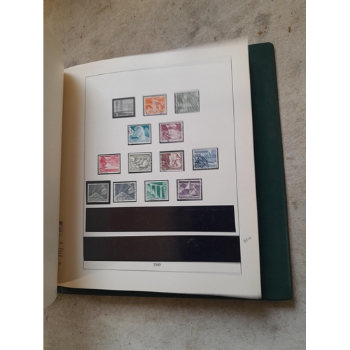 183 - Stamps of Switzerland  in a Linder album remaindered but some better stamps still present
