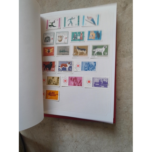 210 - Stamps : a multithematic collection on SG Avon leaves lightly mounted , approx 100 pages in clean co... 