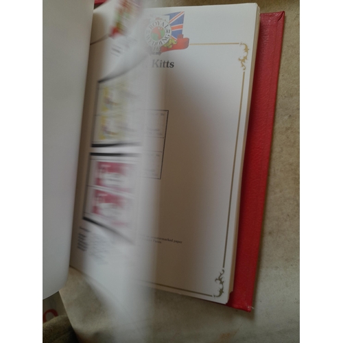 212 - Stamps : 2 volume partially filled Royal Wedding 1981 collection, approx 500 pages on SG printed pag... 