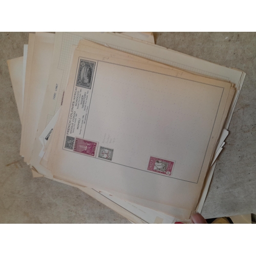 217 - A4 envelope of  stamps of French Colonies, unused and used some loose and some on pages, only a samp... 