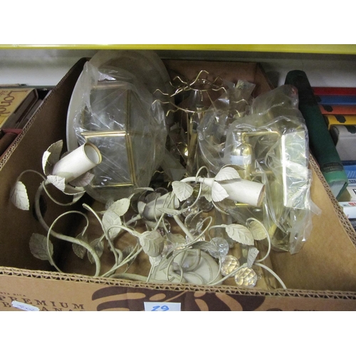 29 - Selection of Wall & Ceiling Light Fittings.