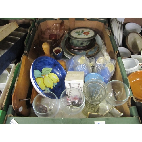 5 - Box to Include China & Glass Ware.