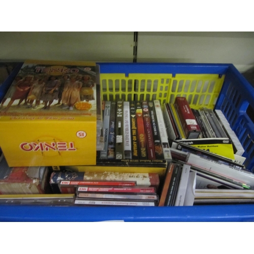 50 - Box of CD's, DVD's etc.